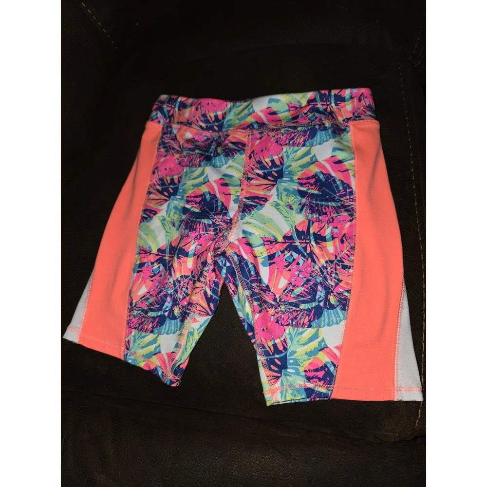 Athletic works sports outfit tank with bra and shorts size‎ 10 12